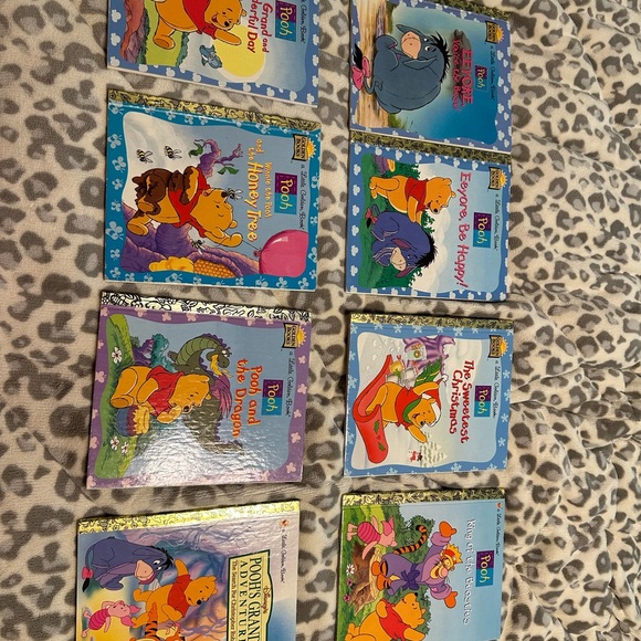 8 “a little gold book” Pooh edition - Picture 1 of 9